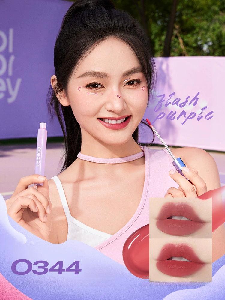 Rouge à lèvres mat doux Colorkey Flash Purple 1,8 g