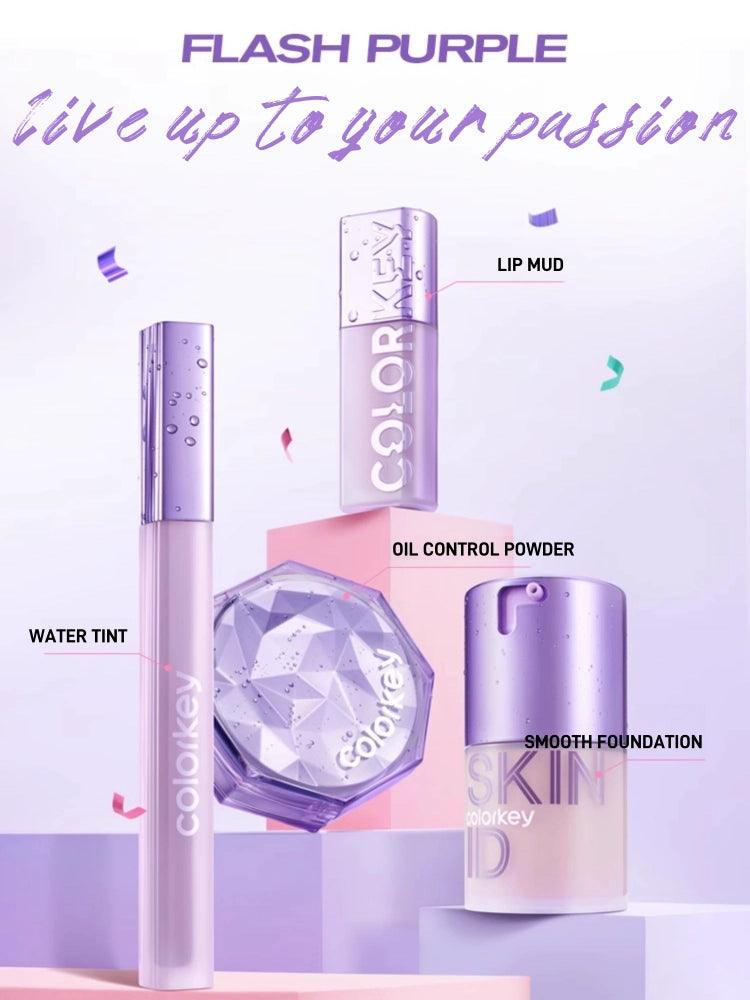 Rouge à lèvres mat doux Colorkey Flash Purple 1,8 g