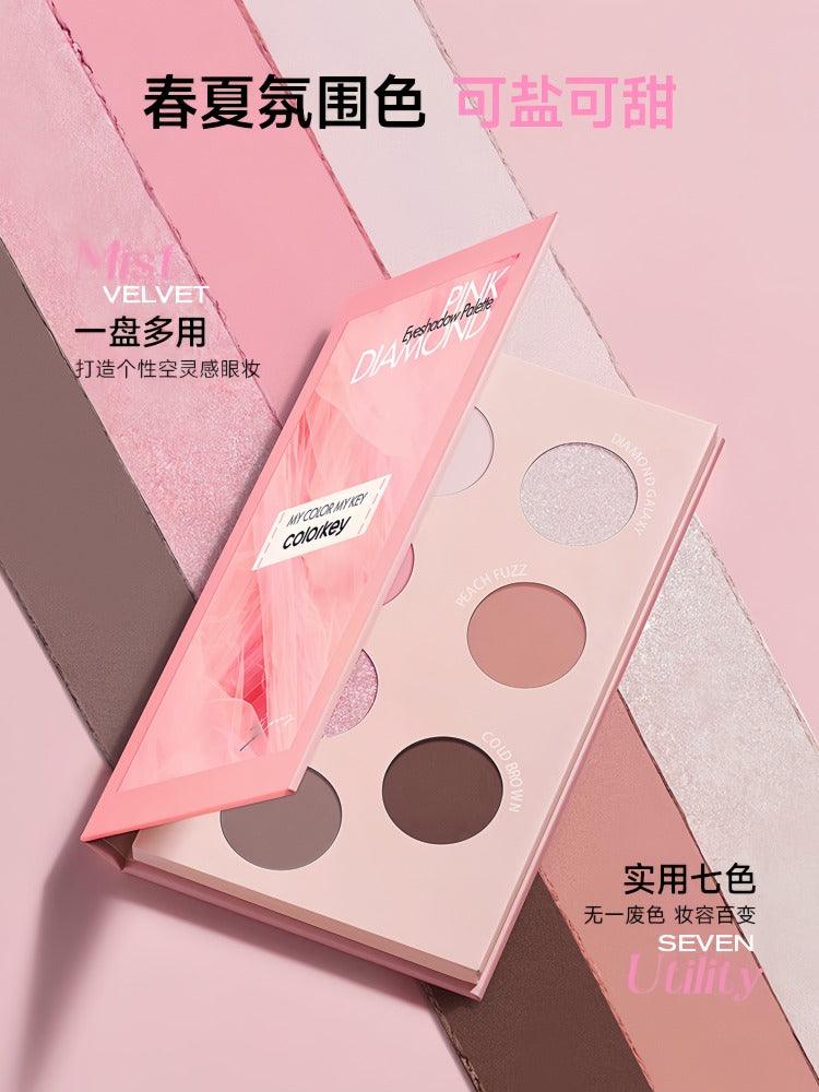 Palette de fards à paupières Colorkey diamant rose 8,5 g
