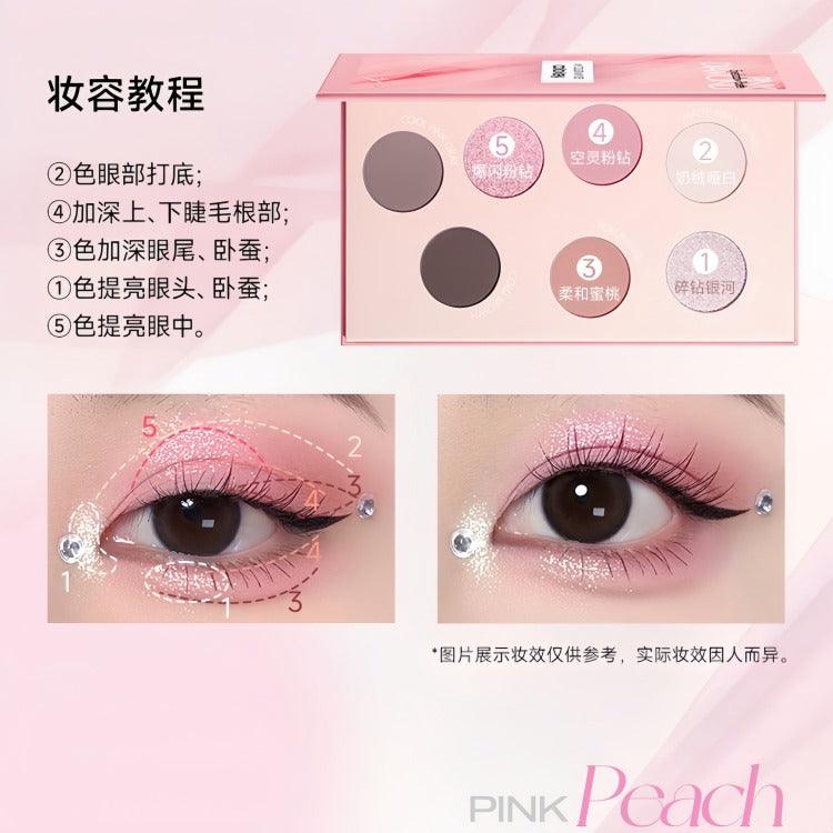 Palette de fards à paupières Colorkey diamant rose 8,5 g