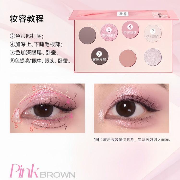 Palette de fards à paupières Colorkey diamant rose 8,5 g