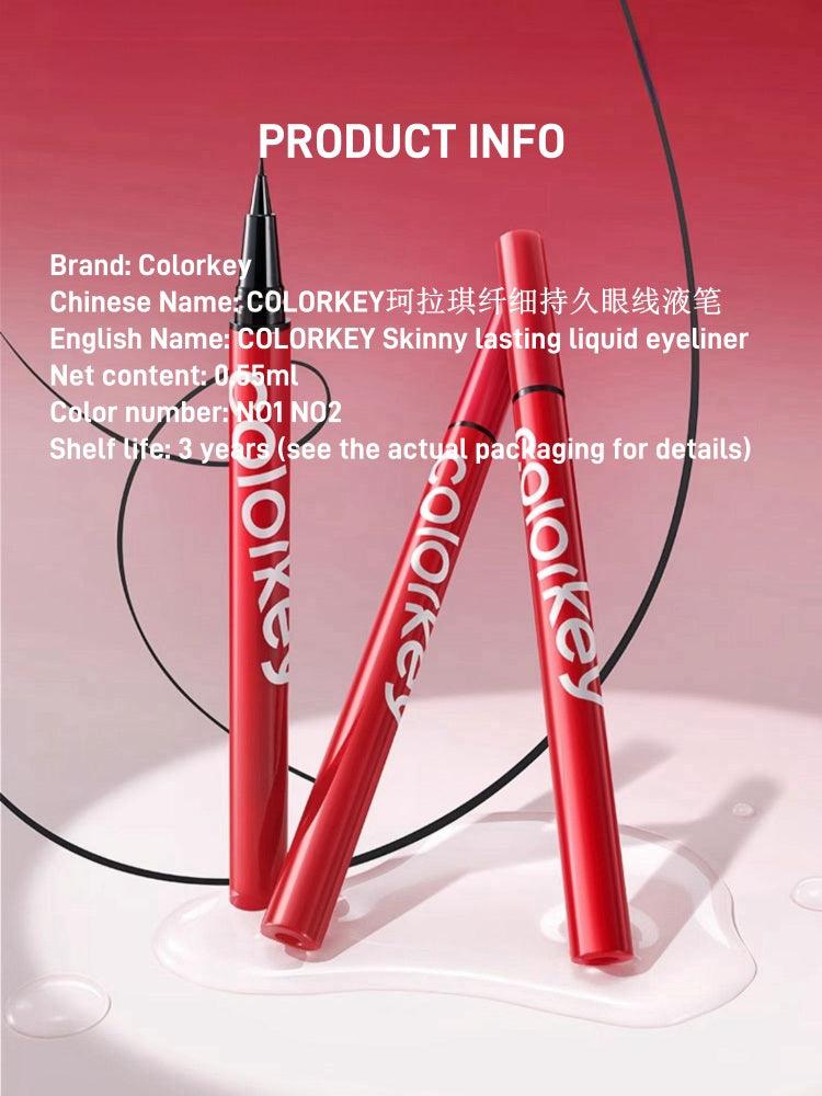 Eyeliner liquide longue tenue Colorkey Skinny 0,55 ml