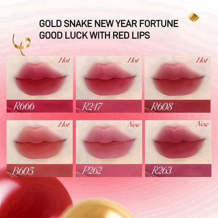 Colorkey - Airy Velvet Lip Lacquer CNY Lucky Snake 1.7g