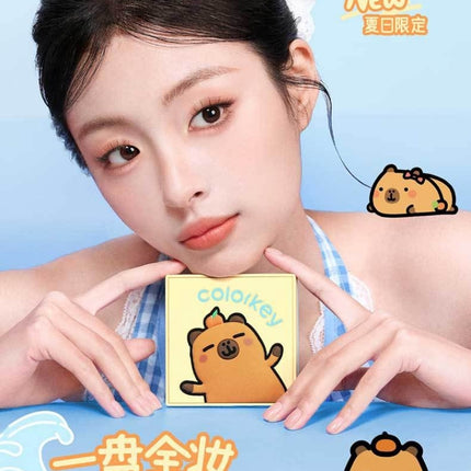 Colorkey - Orange Capybara Nine Shades Eyeshadow Palette 13.5g