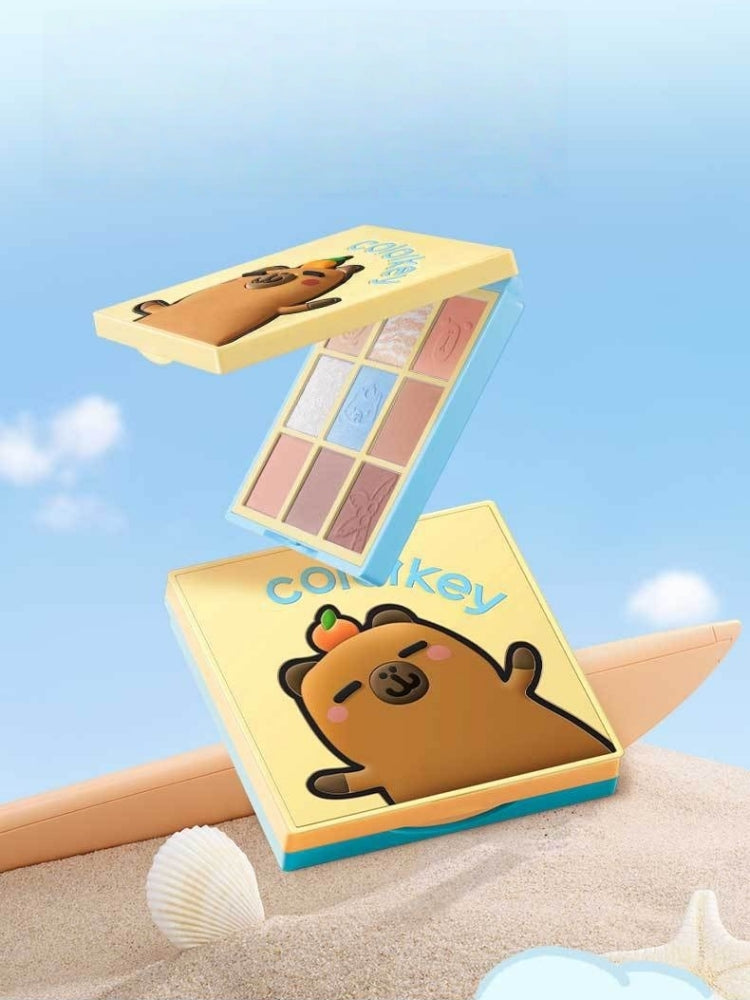 Palette de fards à paupières Colorkey Orange Capybara neuf nuances 13,5 g