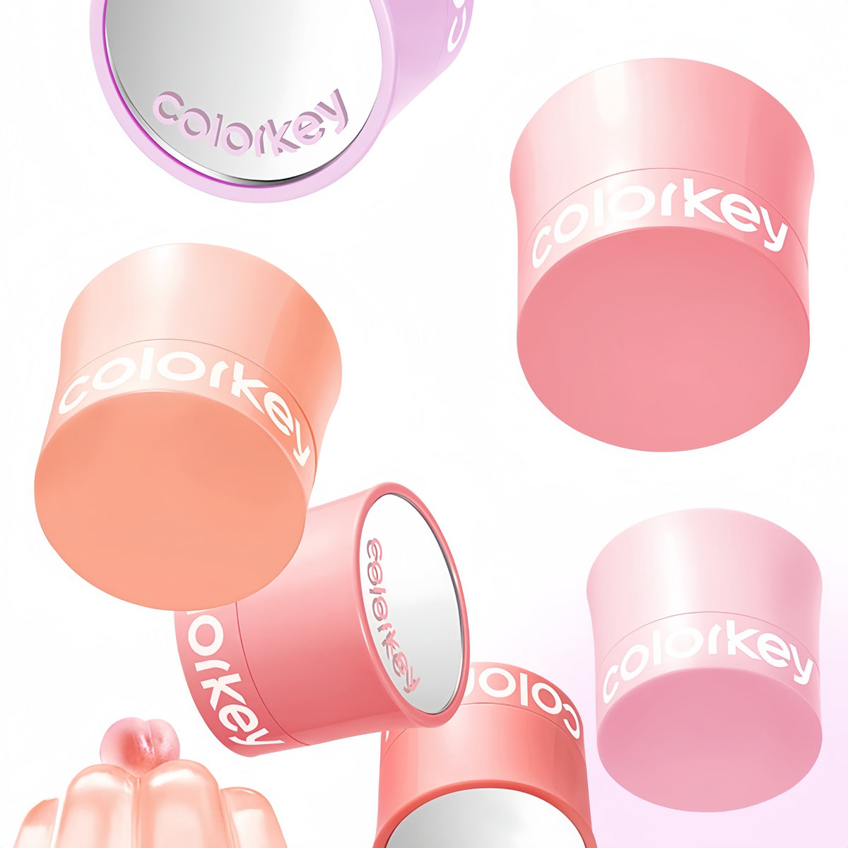 Fard à joues scintillant Colorkey 3,2 g