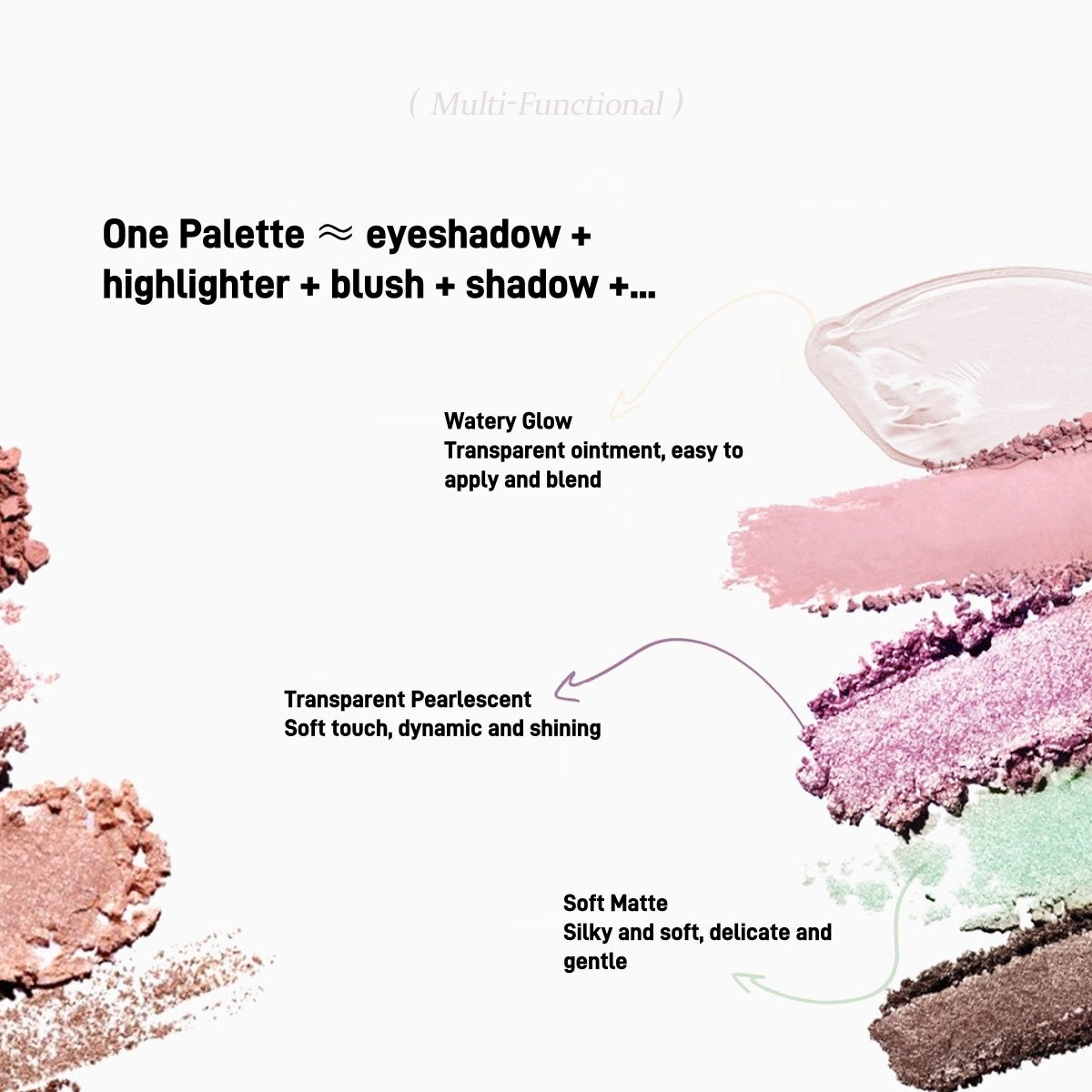 Eunarz - Multi Use Cheek Palette 9g