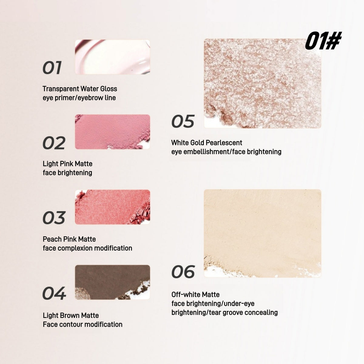 Palette de joues multi-usages EUNARZ 9 g