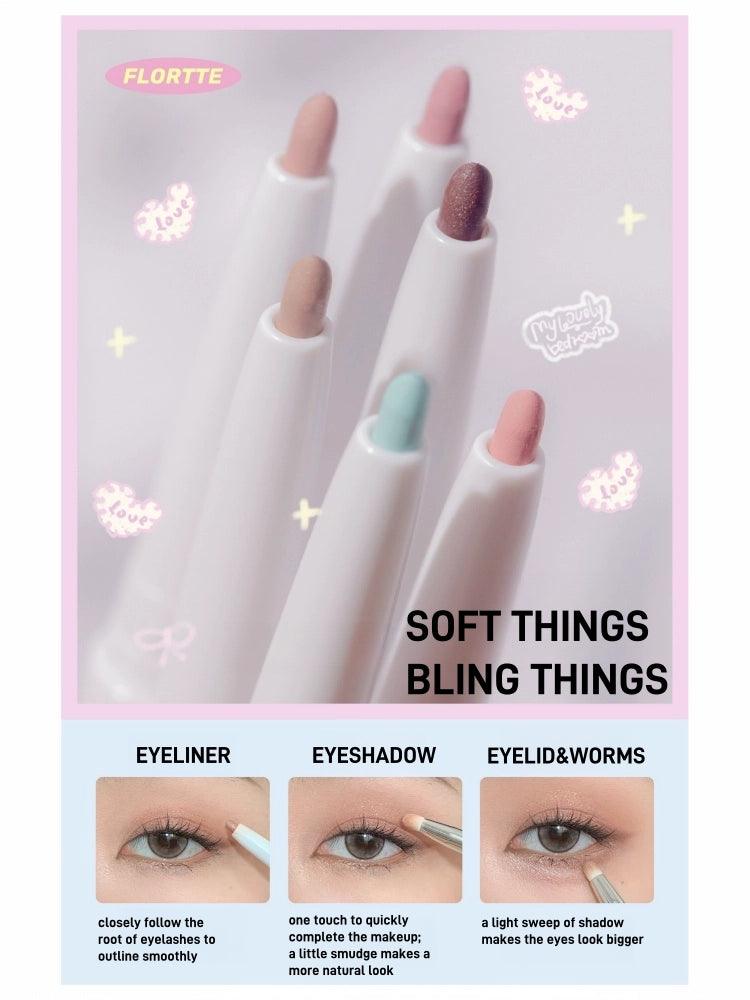 Flortte Bread Bear with Me Double Ends Gel Eyeliner 200mg