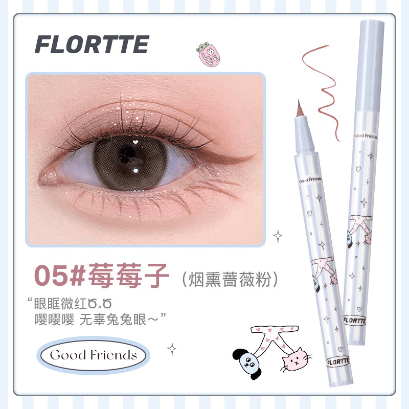 Flortte Good Friends Club Liquid Eyeliner 0.5ml