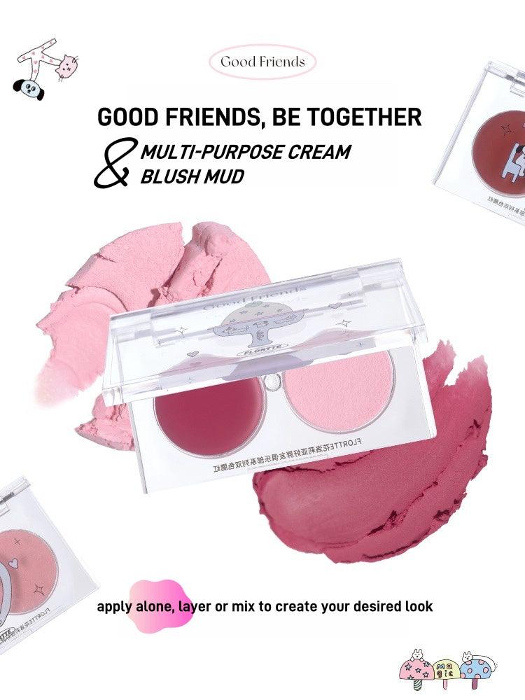Flortte Good Friends Multi Purpose Blush Duo 3.2g