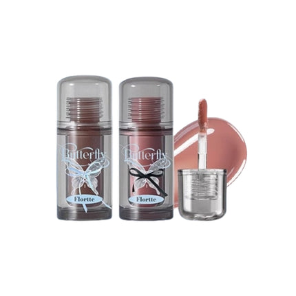 Flortte - Twin Butterfly Series Lip Serum Twin B 1.9g
