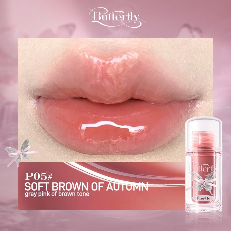 Sérum pour les lèvres Flortte Twin Butterfly Series Twin P 1,9 g