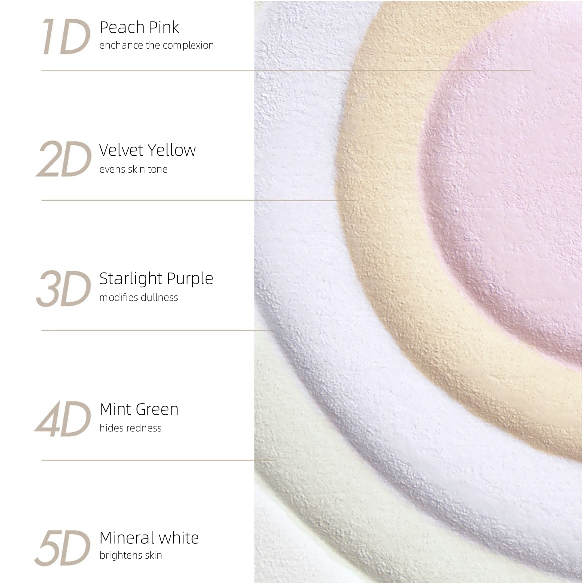 Poudre compacte Nebula Nude Light de Funny Elves 7,5 g