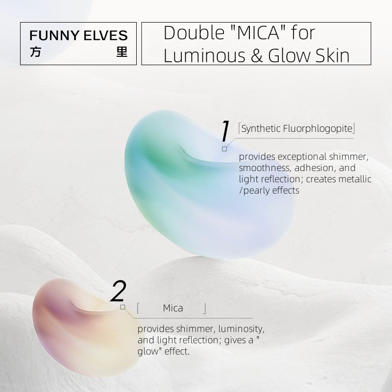 Poudre compacte Nebula Nude Light de Funny Elves 7,5 g