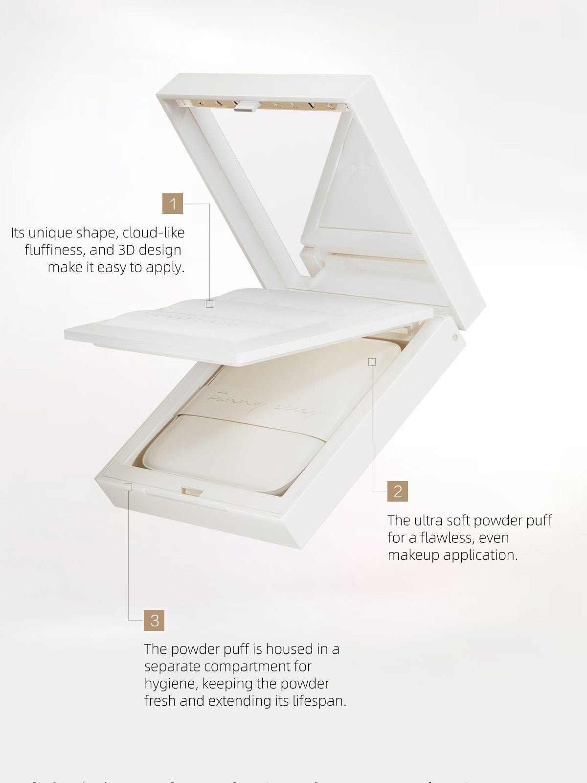 Funny Elves Translucent Traceless Pressed Setting Powder 7g