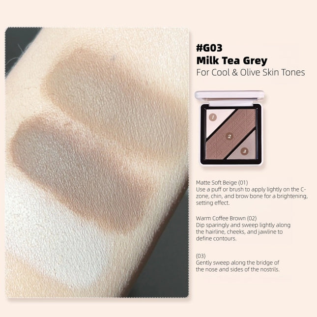 GOGOTALES - Soft Focus Stereoscopic Contour Palette 11.5g