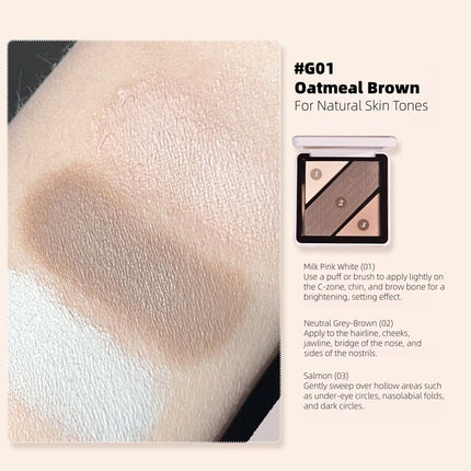 GOGOTALES - Soft Focus Stereoscopic Contour Palette 11.5g