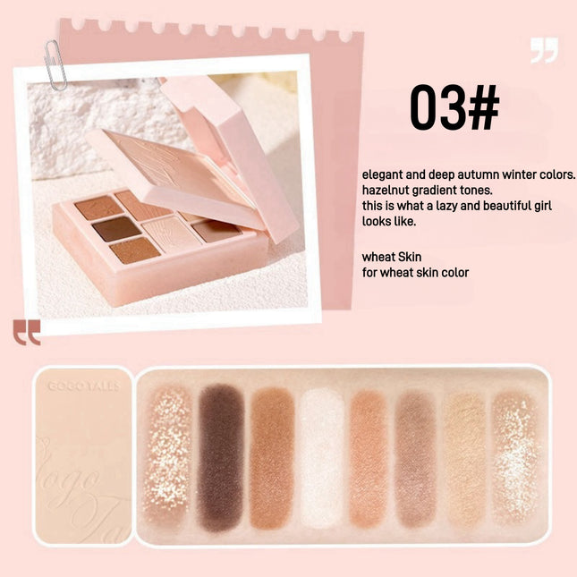 GOGOTALES - 2-IN-1 Kit Pressed Powder Eyeshadow Palette 15.2g