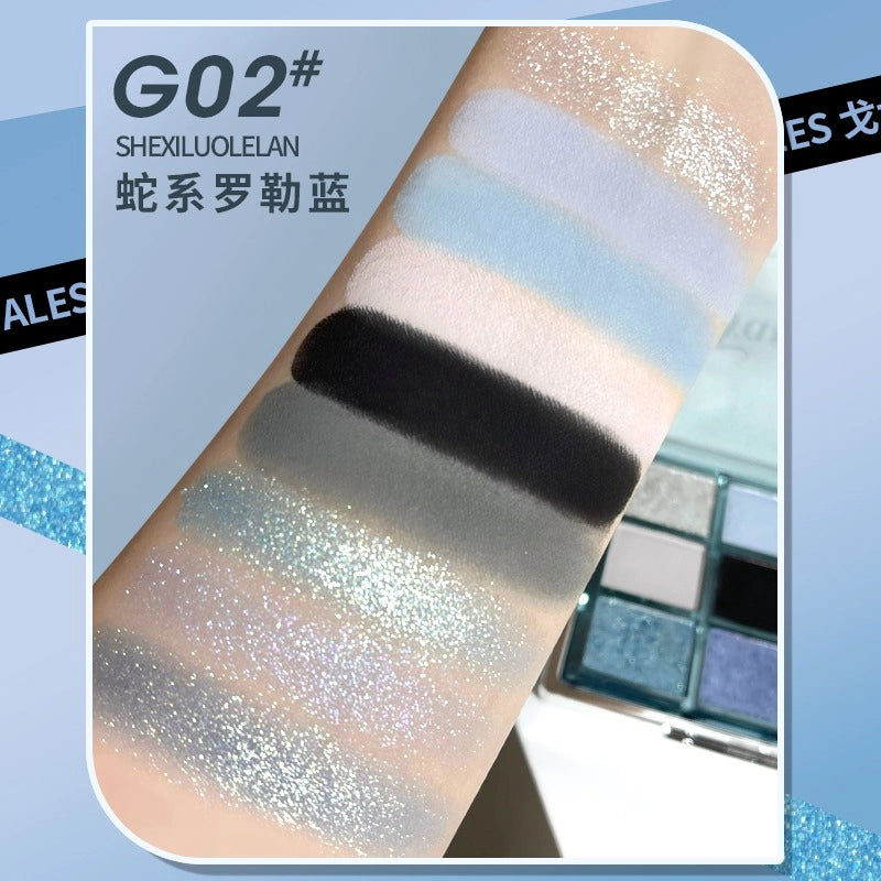 GOGO TALES Glaze Tinting Eyeshadow Palette 10.8g