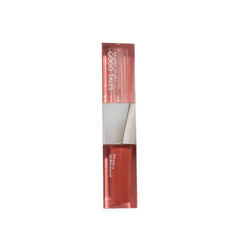 GOGO TALES Gloss à lèvres double-embout longue tenue Plump 4,8 g