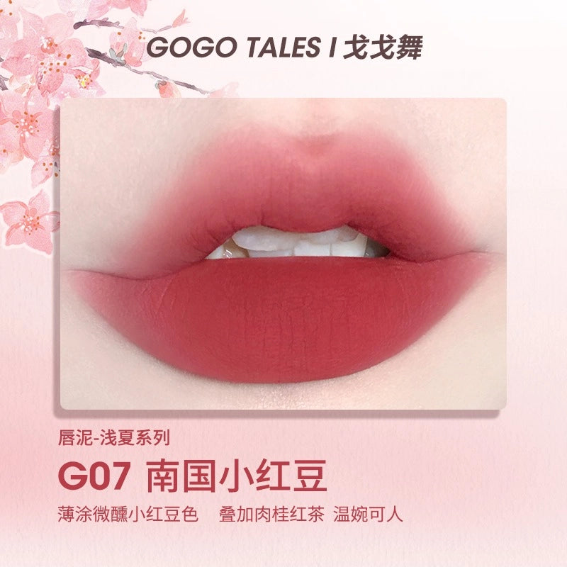 Glaçage à lèvres en gaze fine GOGO TALES 2,4 g