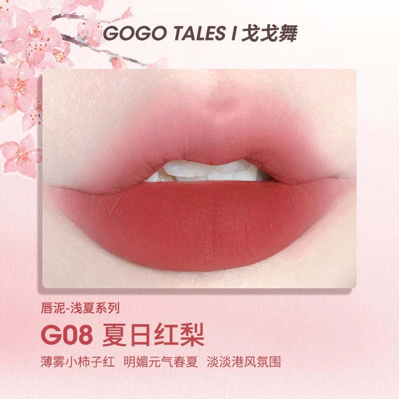 Glaçage à lèvres en gaze fine GOGO TALES 2,4 g