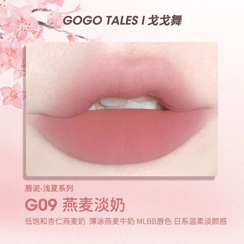 Glaçage à lèvres en gaze fine GOGO TALES 2,4 g