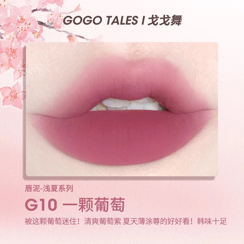 Glaçage à lèvres en gaze fine GOGO TALES 2,4 g