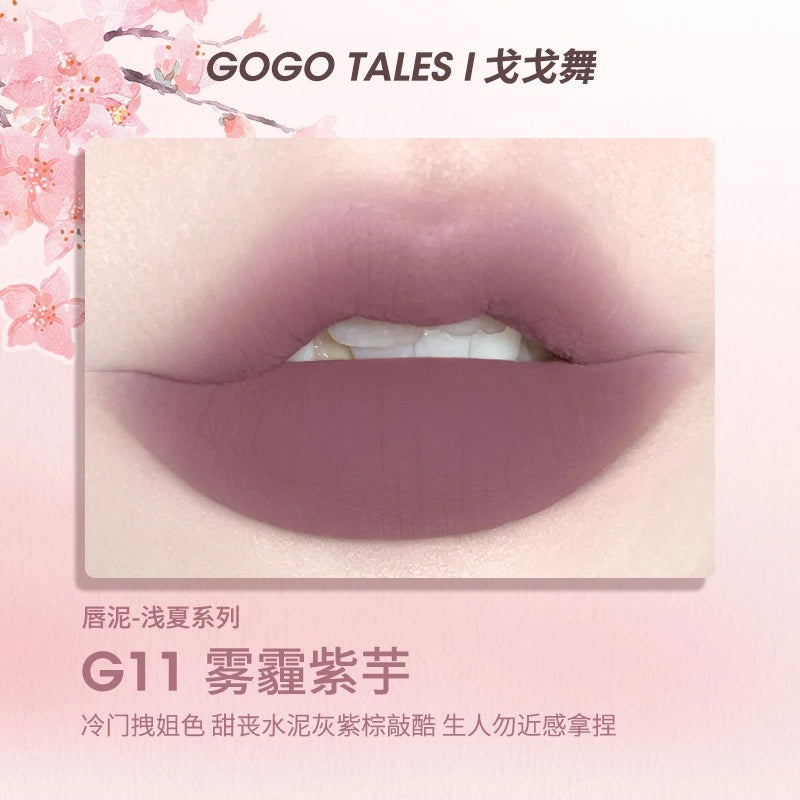 Glaçage à lèvres en gaze fine GOGO TALES 2,4 g