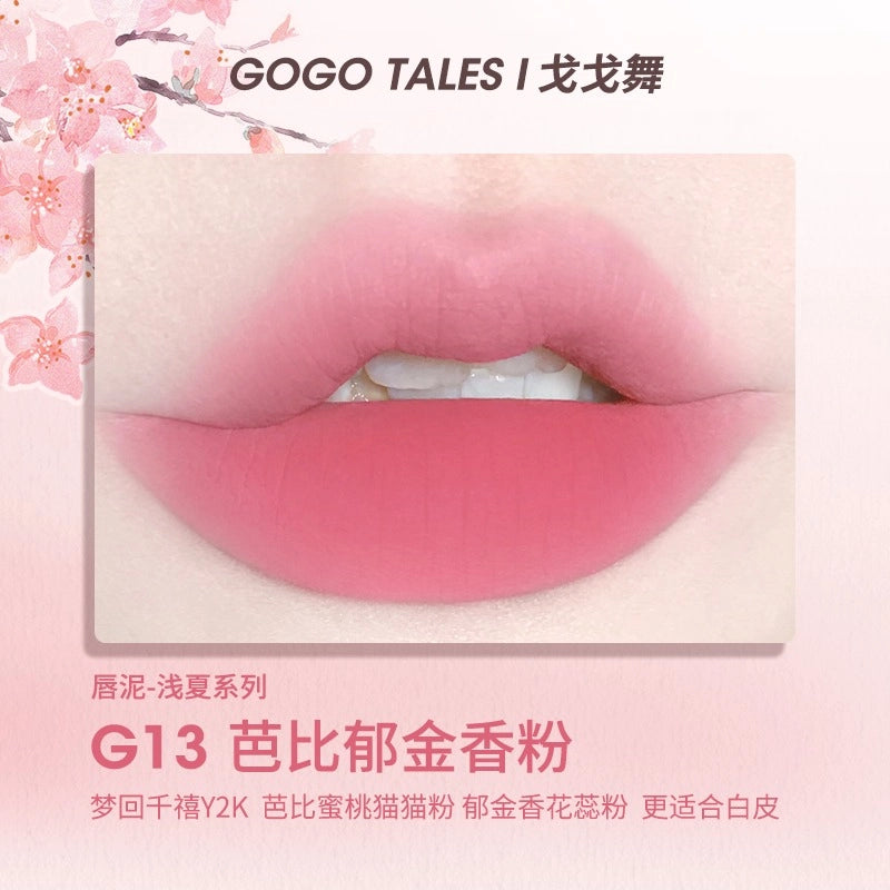 Glaçage à lèvres en gaze fine GOGO TALES 2,4 g
