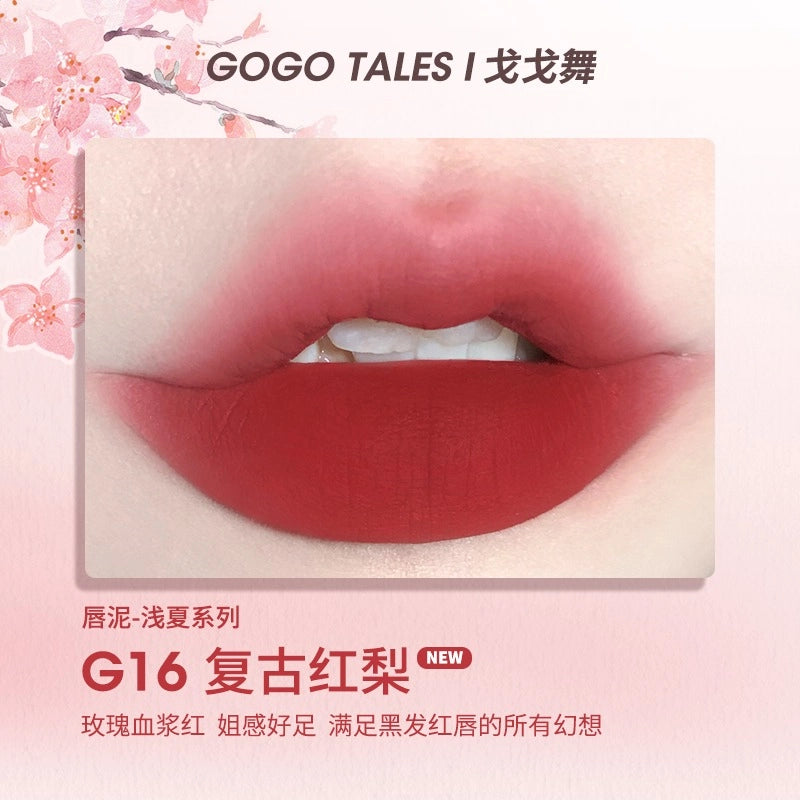 Glaçage à lèvres en gaze fine GOGO TALES 2,4 g