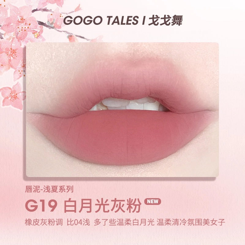 Glaçage à lèvres en gaze fine GOGO TALES 2,4 g