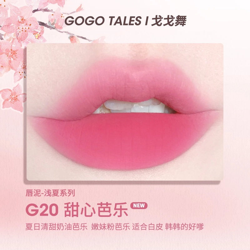 Glaçage à lèvres en gaze fine GOGO TALES 2,4 g