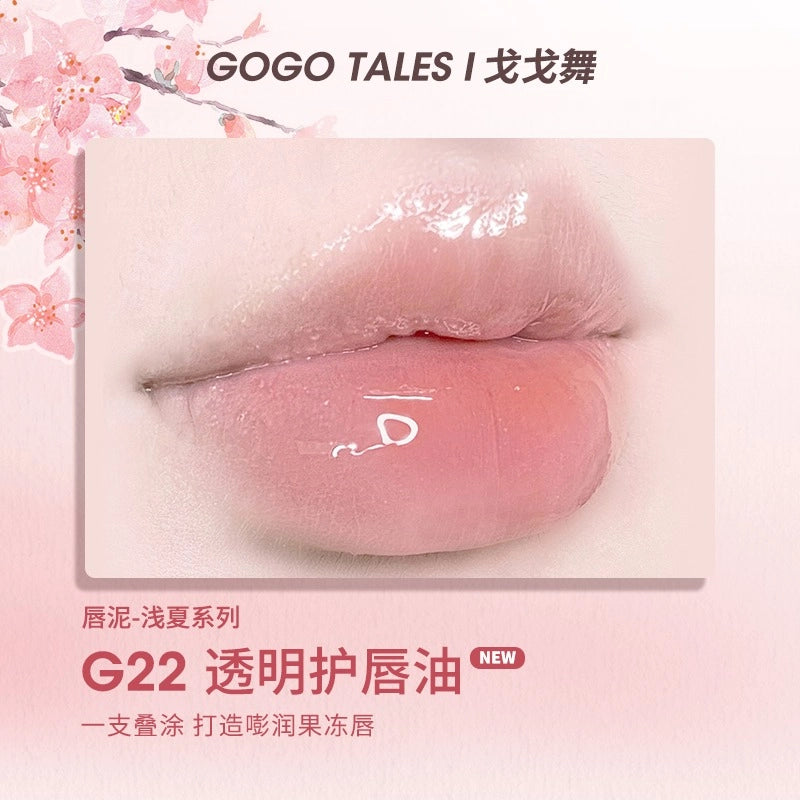 Glaçage à lèvres en gaze fine GOGO TALES 2,4 g