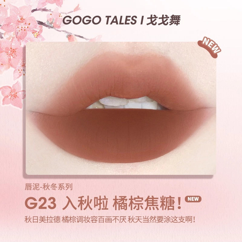 Glaçage à lèvres en gaze fine GOGO TALES 2,4 g