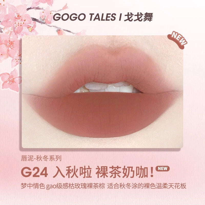 Glaçage à lèvres en gaze fine GOGO TALES 2,4 g