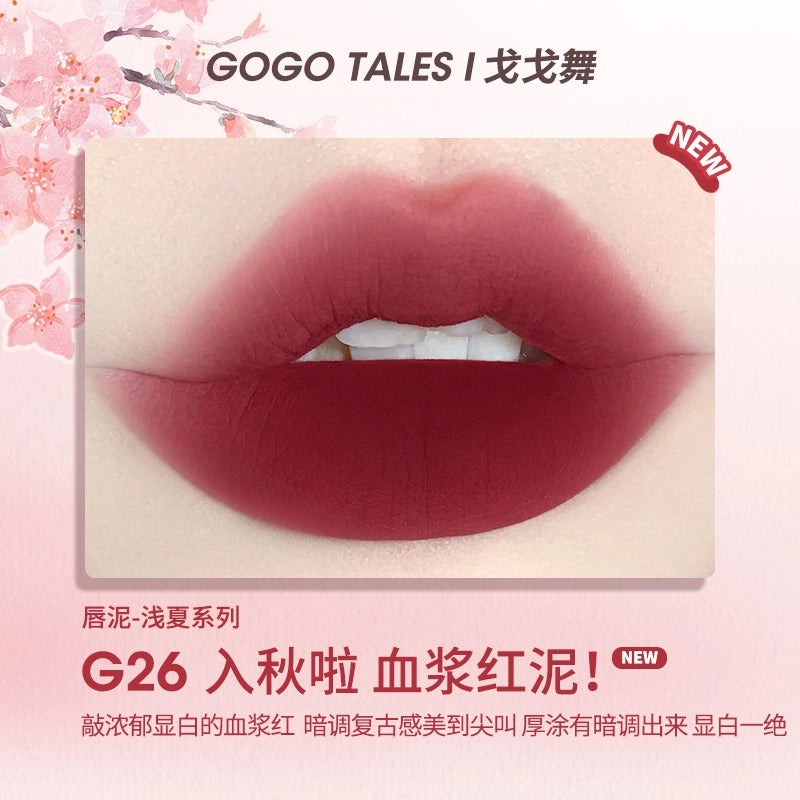 Glaçage à lèvres en gaze fine GOGO TALES 2,4 g