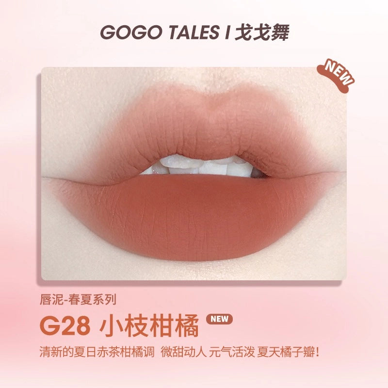 Glaçage à lèvres en gaze fine GOGO TALES 2,4 g