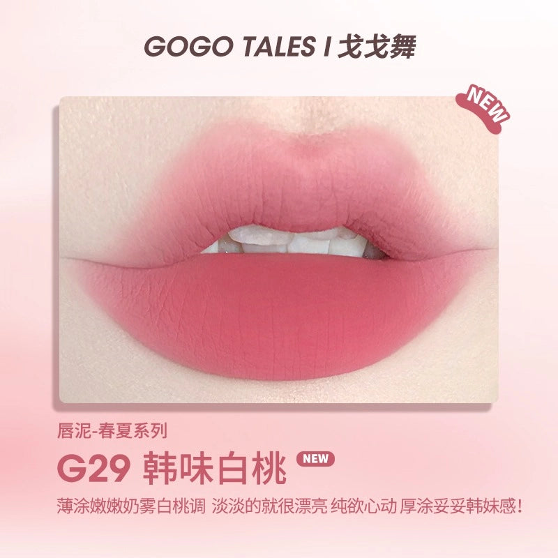 Glaçage à lèvres en gaze fine GOGO TALES 2,4 g