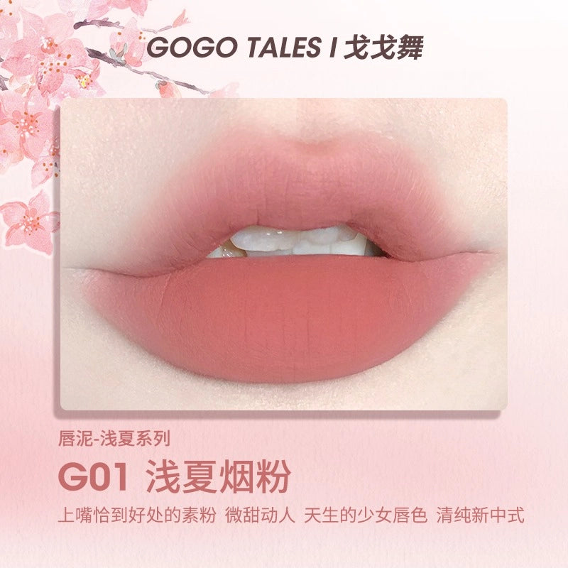 Glaçage à lèvres en gaze fine GOGO TALES 2,4 g