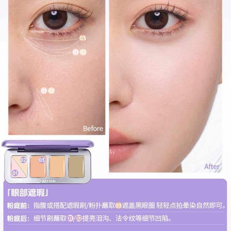 Palette anti-cernes crème GirlsCrush 7,5 g