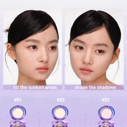 GirlsCrush - Matte Highlighter Contour Powder Duo 5.2g