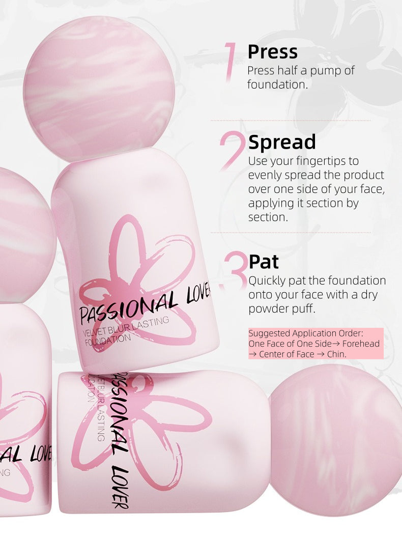 [Graffiti Series] Passional Lover Velvet Blur Lasting Foundation 4.0 Oil Skin Prefer 30ml