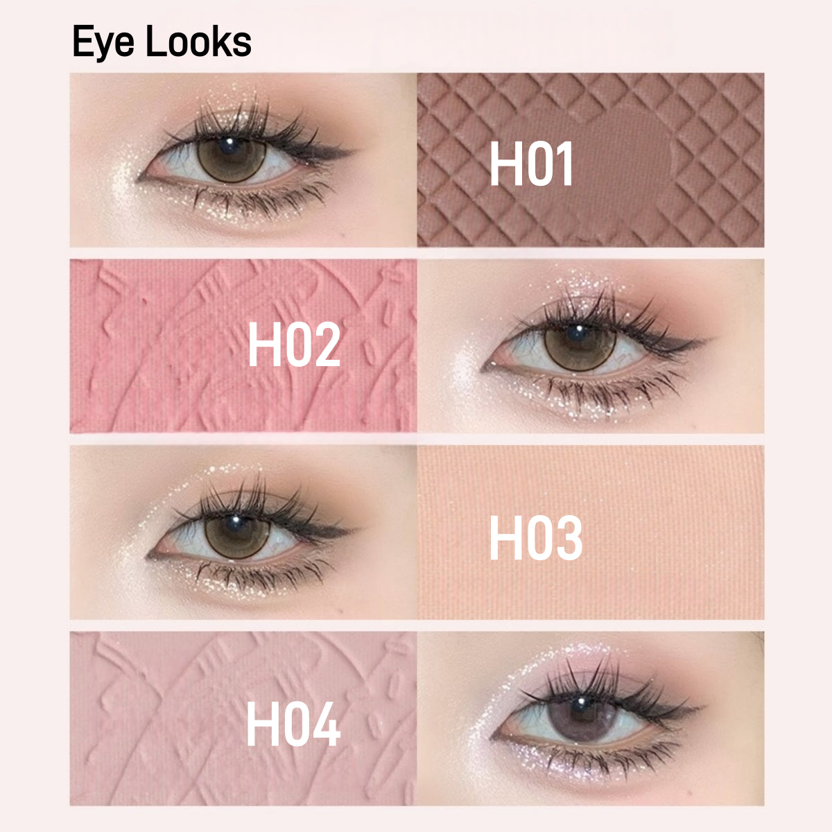 Palette visage 3 en 1 HOLD LIVE, poudre, blush, fard à paupières, 16 g