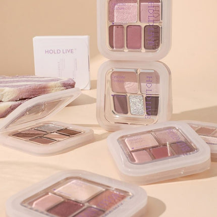 HOLDLIVE - Five Colors Eyeshadow 6.8g