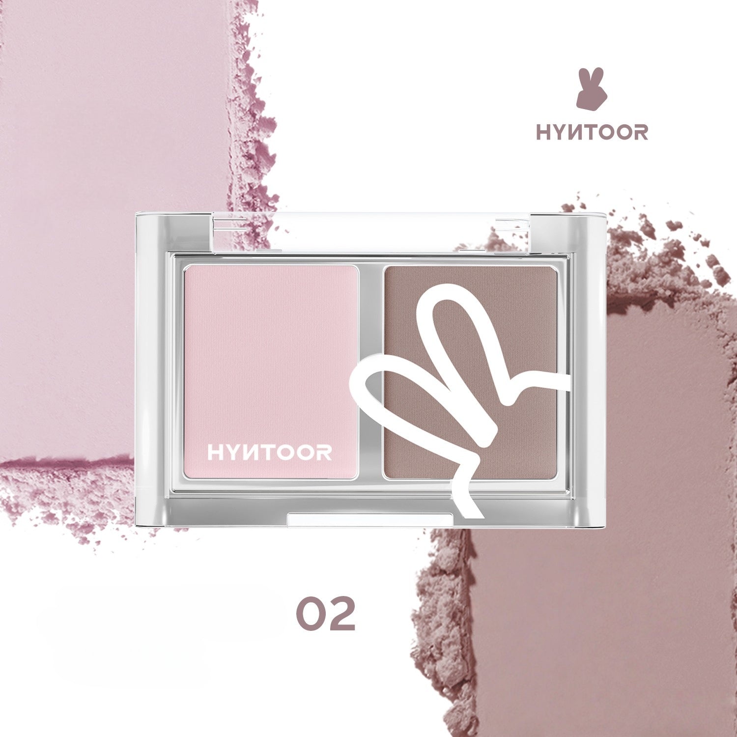 HYNTOOR 黑兔双色卧蚕修容盘 3g