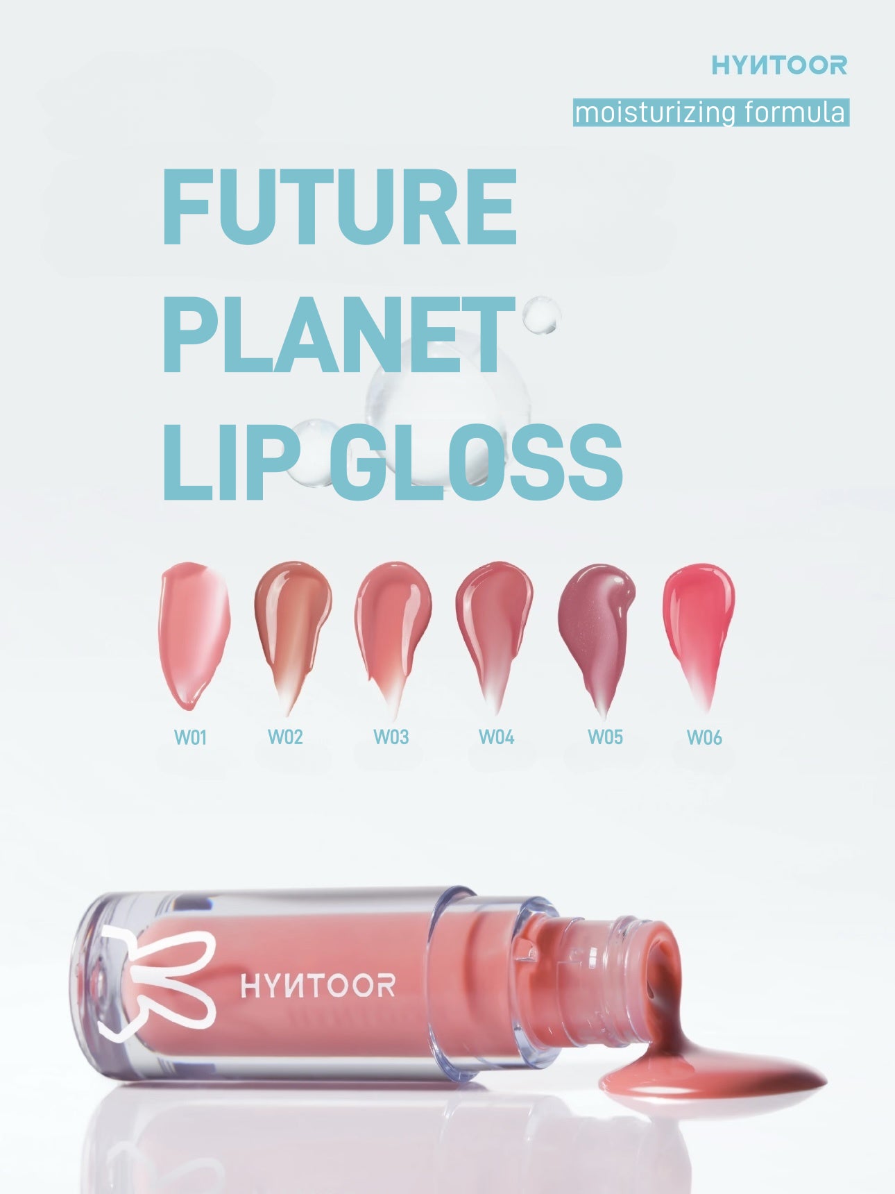 HYNTOOR - Future Planet Lip Gloss 2g W01-10