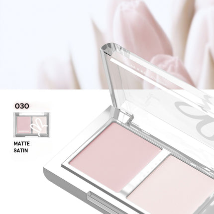 HYNTOOR - Rich Spring of Flowers Eyeshadow Duo 3g