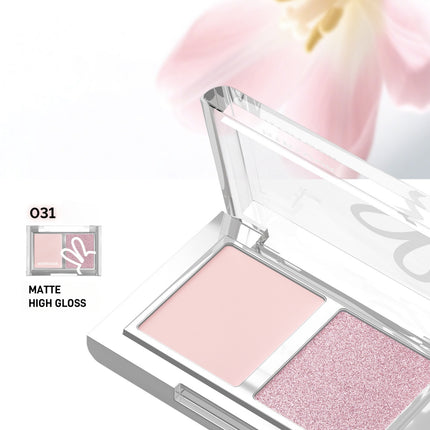 HYNTOOR - Rich Spring of Flowers Eyeshadow Duo 3g